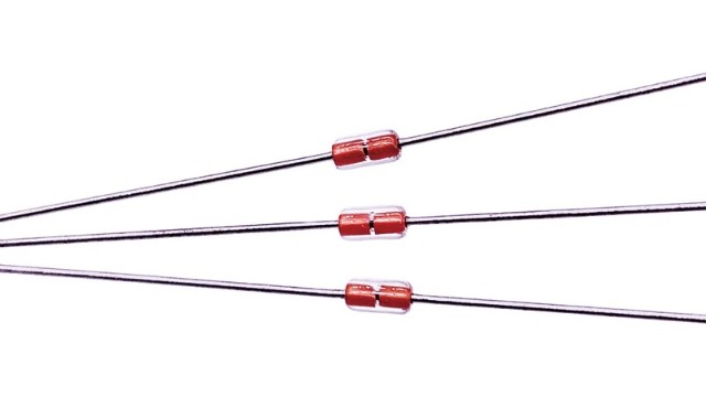 玻封測(cè)溫型NTC熱敏電阻器MF58系列