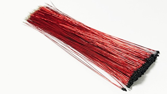 MF52B紅色漆包線測(cè)溫型NTC熱敏電阻